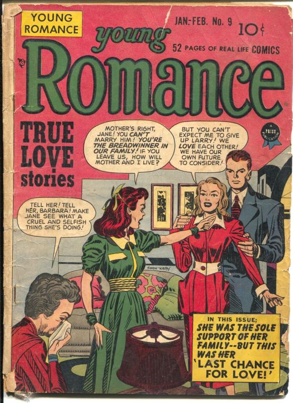 Young Romance #9 1949-Crestwood-Simon & Kirby-FR