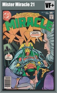 Mister Miracle 21 (1977) VF+ Bronze Age DC Comics