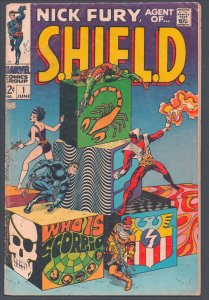 Nick Fury, Agent of SHIELD #1 (1968)