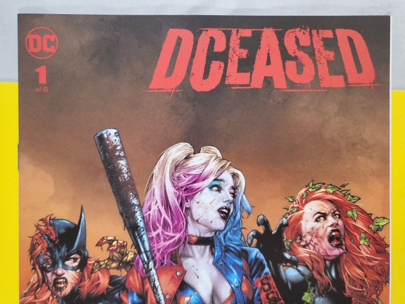 Dceased #1 Jay Anacleto Unknown Comics Variant Batgirl Harley Quinn Poison Ivy