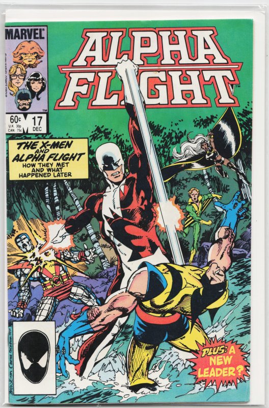 Alpha Flight #17 (1984) Alpha Flight