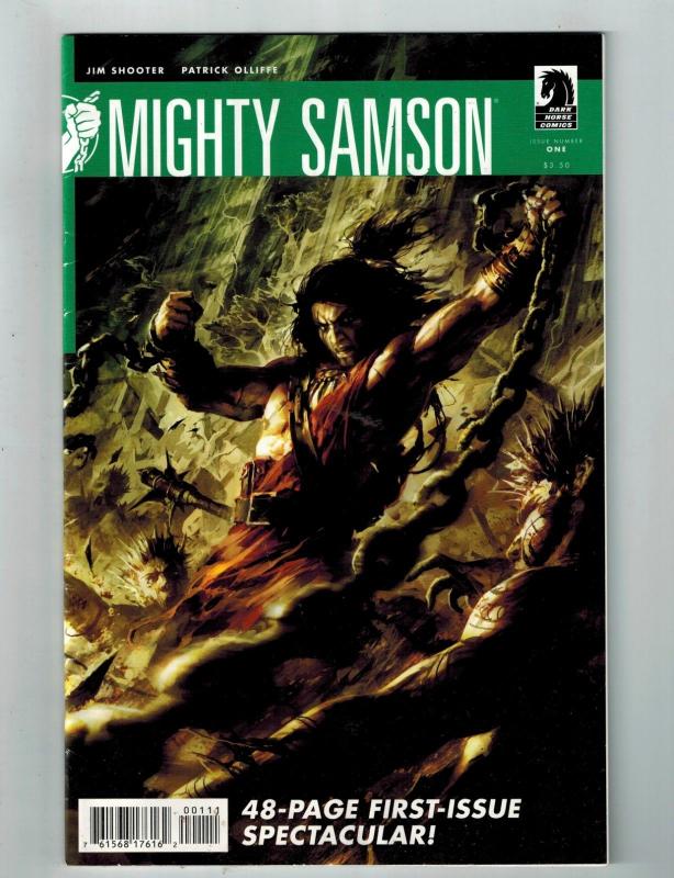 Mighty Samson # 1 VF Dark Horse Comic Book Jim Shooter Patrick Olliffe Art S75