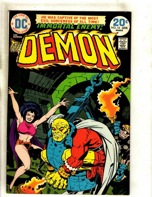 The Demon #16 FN/VF DC Comic Book Jack Kirby Bronze Age Etrigan Fourth World RS1