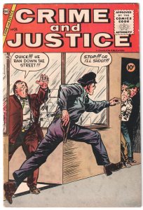 Crime and Justice #24 (1955) Rookie Cop