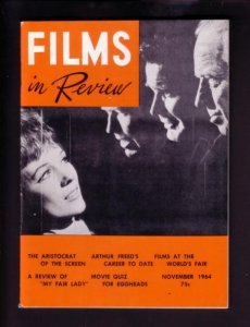 MAG: FILMS IN REVIEW-NOVEMBE 1964-FILMS AT THE FAIR- FN