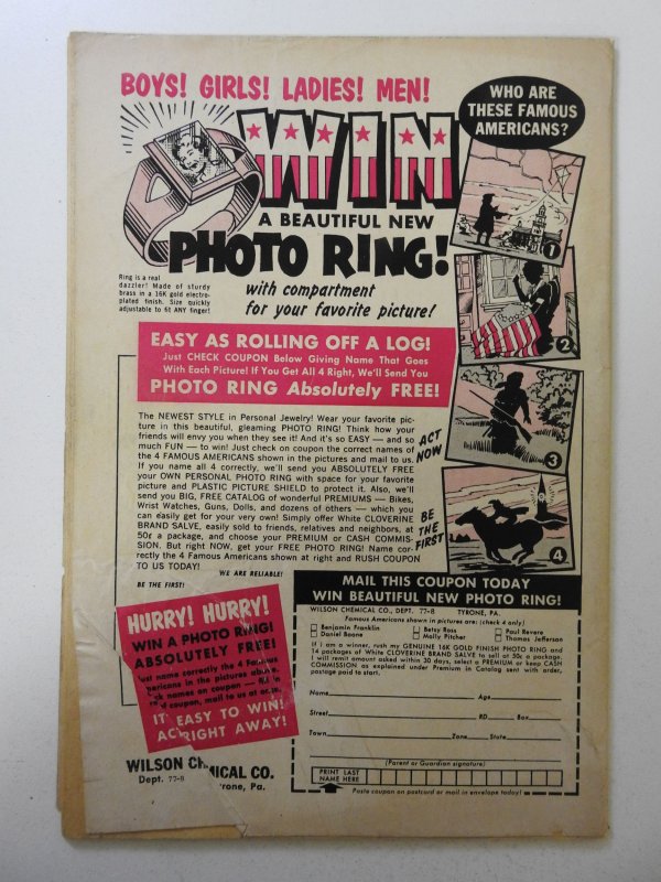 Black Magic #49 (1961) VG- Condition moisture stain