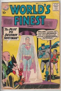 World's Finest #104 (Sep-59) GD Affordable-Grade Superman, Batman, Robin