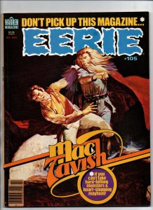 Eerie #105 - Horror Magazine - Warren - 1979 - FN/VF