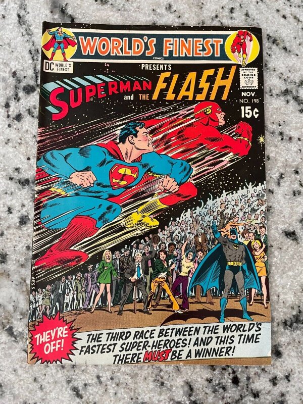 World's Finest Comics #198 VF/NM DC Comic Book Batman Superman Flash Arrow 3 MS2