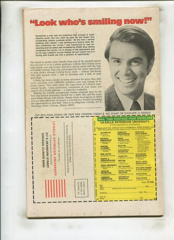 THOR #242 (6.0) WHEN THE SERVITOR COMMANDS!! 1975