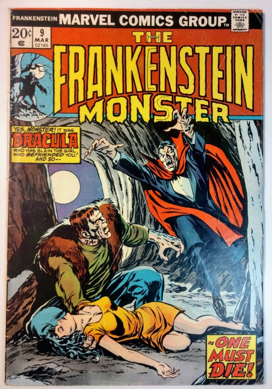 The Frankenstein Monster #9 (4.0, 1974)