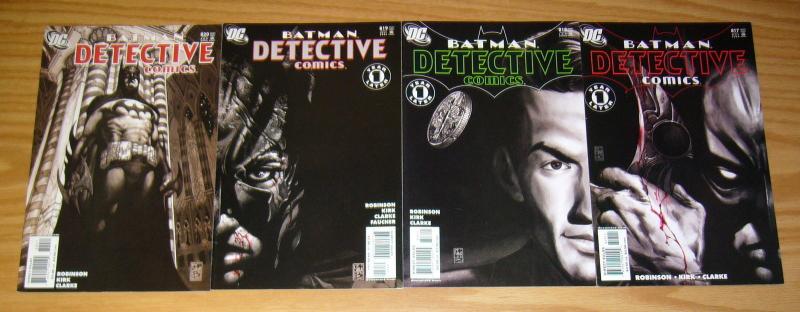 Detective Comics #817-820 VF/NM complete run by james robinson - simone bianchi