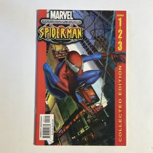 ULTIMATE SPIDER-MAN 1 2 3 COLLECTED EDITION 2000 MARVEL NM SIGNED BRIAN BENDIS