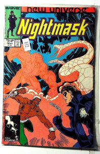 Nightmask #12 (1987) Marvel Comics 1st Print Comic Book