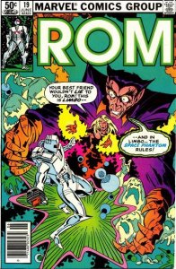 Rom #19 (Newsstand) FN ; Marvel | Spaceknight Space Phantom Bill Mantlo