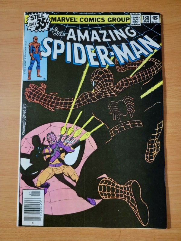 Amazing Spider-Man #188 Newsstand Edition ~ NEAR MINT NM ~ 1979 Marvel Comics