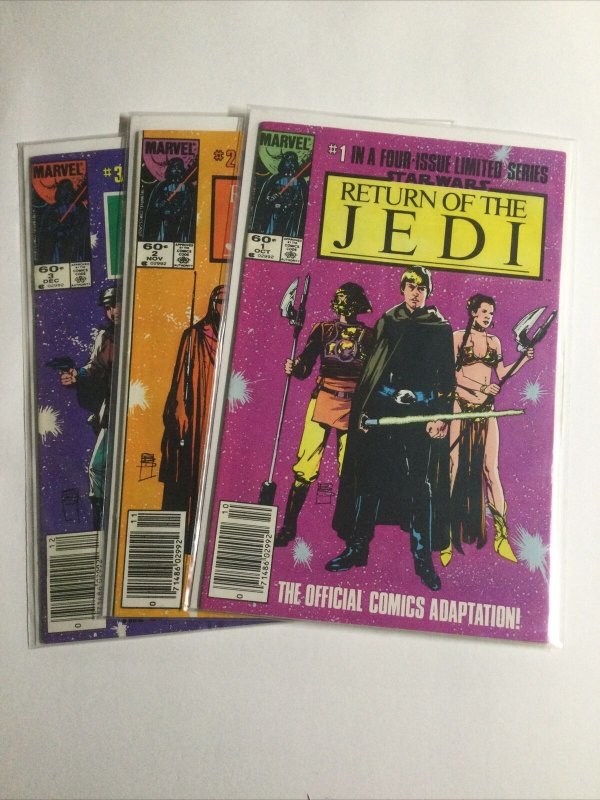 Return of The Jedi Star Wars Near mint- Nm- 9.2 Newsstand Marvel