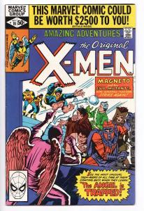 Amazing Adventures #10 ft The X-Men - Trapped: One X-Man! (Marvel, 1980) - VF