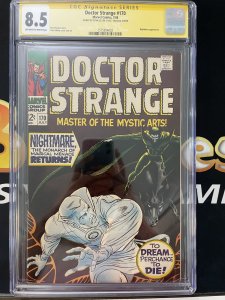Doctor Strange #170 (1968) CGC 8.5 Signed