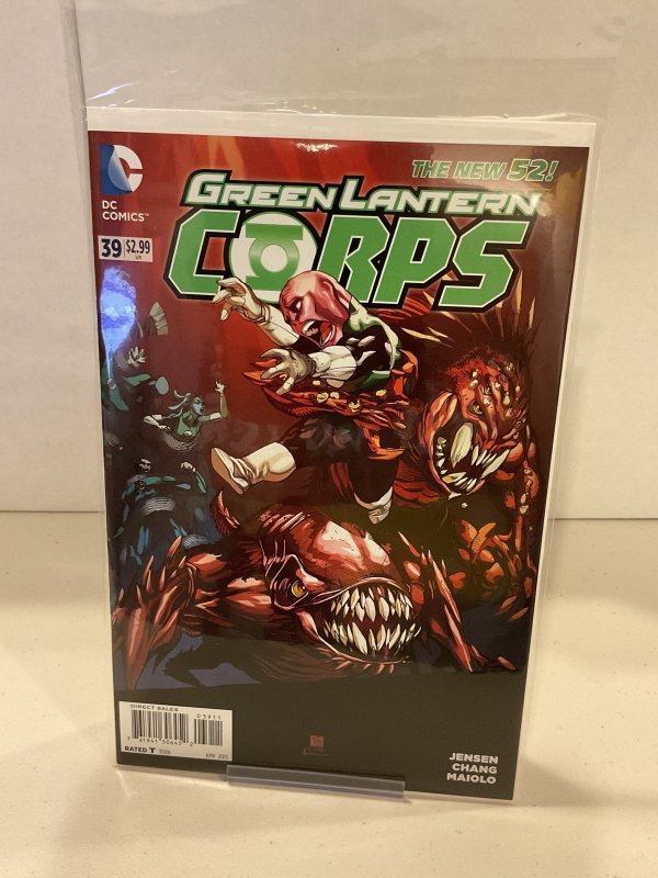 Green Lantern Corps 39 9.0 (our highest grade)  New 52!  2015