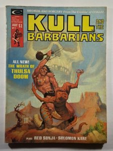 Kull and The Barbarians #1 & #2 1975 Marvel Magazine