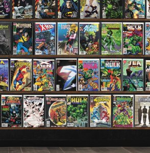 Huge Lot 140+ Comics with The Incredible Hulk, Green Lantern, Wolverine & More!