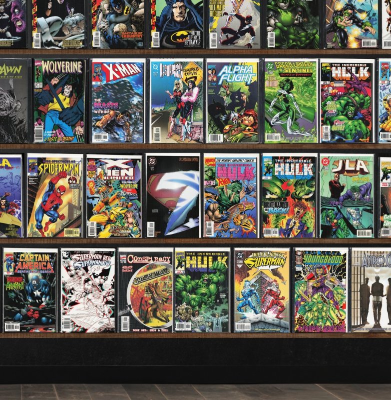 Huge Lot 140+ Comics with The Incredible Hulk, Green Lantern, Wolverine & More!