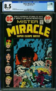 Mister Miracle #16 (1973) CGC 8.5 VF+