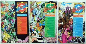 Who's Who: Definitive Directory DC Universe Lot 3 #9, 19, 23 1985 DC Comics