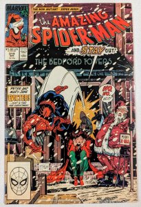 Amazing Spider-Man #314 (1989) McFarlane Christmas Cover Needs A Press