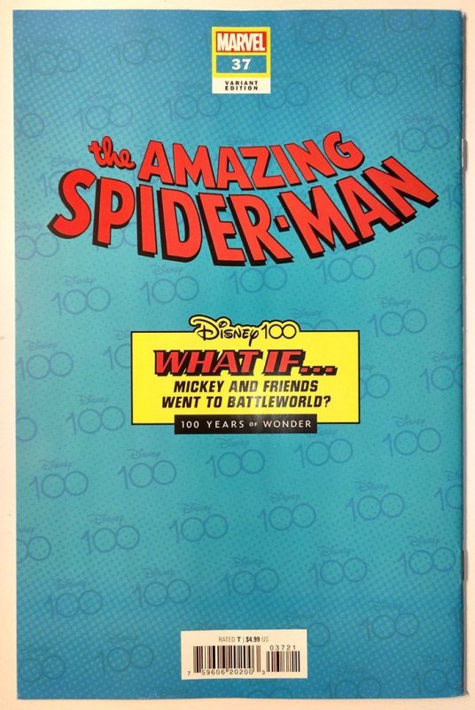 The Amazing Spider-Man #37 (NM, 2024) Disney 100th Variant