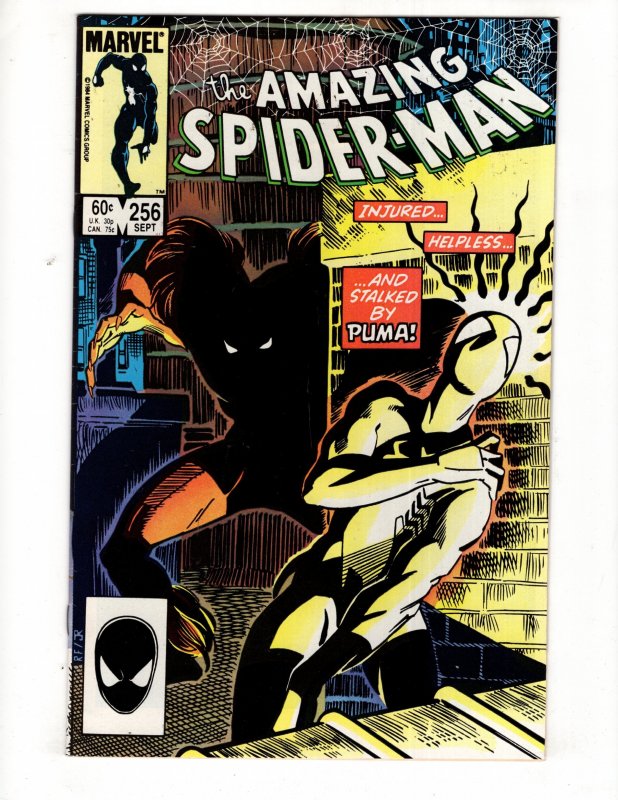 The Amazing Spider-Man #256 (1984) BLACK COSTUME / ID#141