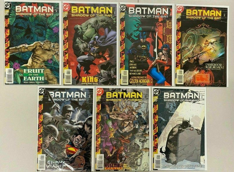 Batman Shadow of Bat run #80-94 No Man's Land 15 diff books 8.0 VF (1998-2000)