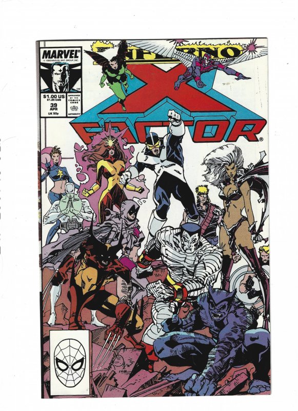 X-Factor #31 through 40 Direct Edition (1988)