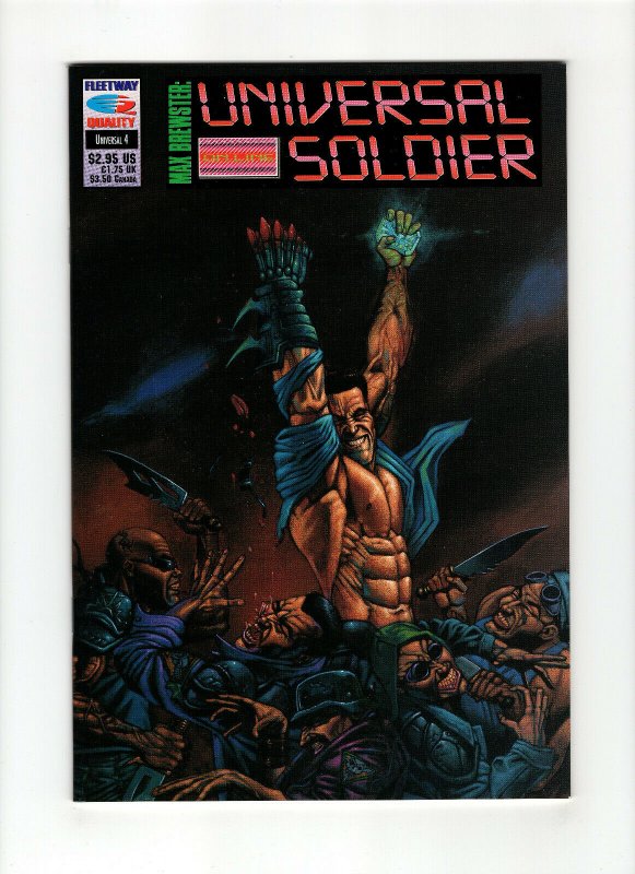 Max Brewster: Universal Soldier #3 & #4 (Fleetway Quality, 1993) 
