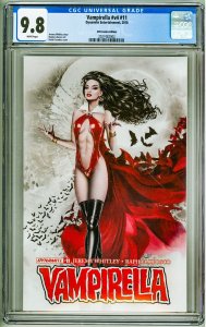 Vampirella #11 (2018) KRS Comics Edition CGC 9.8! White Pages!