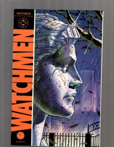 Watchmen Complete DC Comics LTD Series # 1 2 3 4 5 6 7 8 9 10 11 12 A. Moore SB5