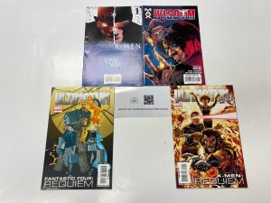 4 MARVEL comic book Civil War X-Men #1 Wisdom #1 Ultimatum X-Men #1 79 KM10