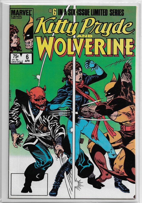 Kitty Pride and Wolverine (1985) 1 - 6 (Complete series) NM