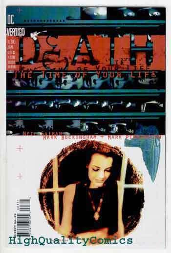 DEATH Time of Your Life #3, NM+, Neil Gaiman, Vertigo, 1996, Dave McKean