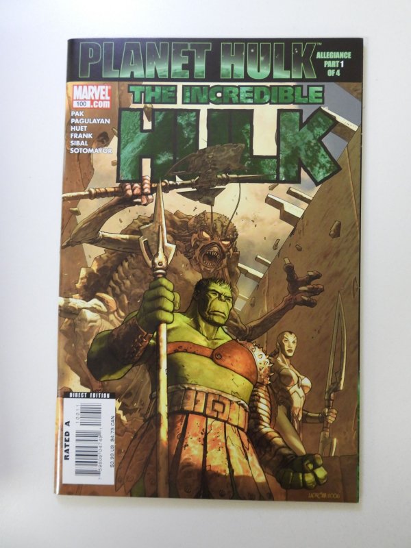 Incredible Hulk #100 (2007) NM condition