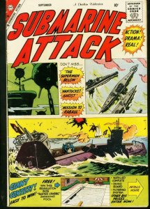 SUBMARINE ATTACK VOL 2 # 18 COMMIES WW II WAR BOMBS '59 VG/FN