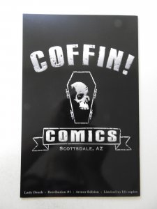 Lady Death: Retribution #1 Armor Edition NM Condition! Signed W/ COA!