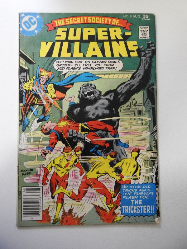 The Secret Society of Super Villains #8 VG Condition