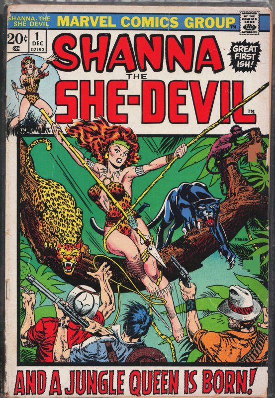 Shanna the She-Devil #1 (1972) [Key Issue]