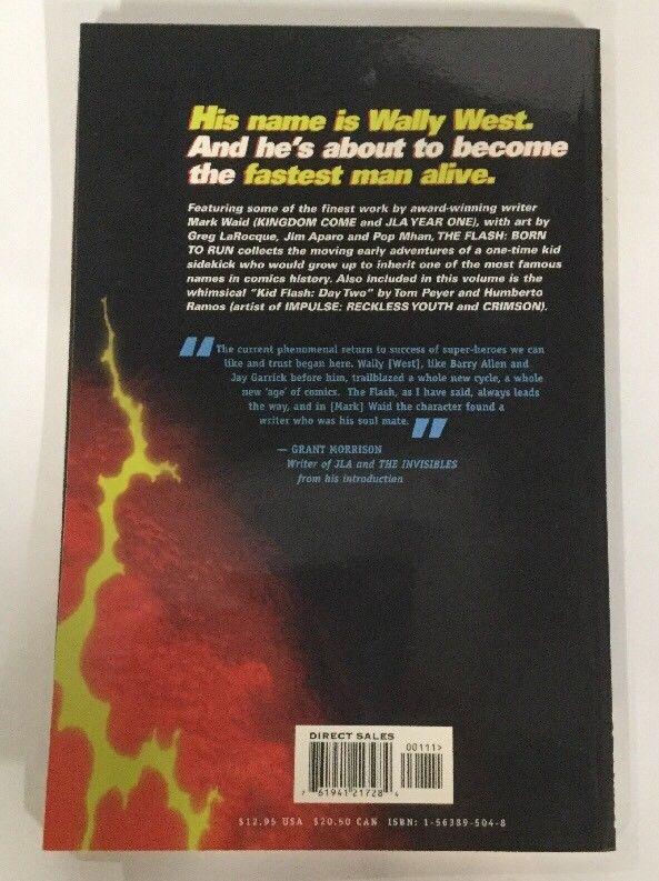 The Flash Born To Run TPB NM Near Mint DC Comics Mark Waid Humberto Ramos