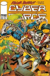 Cyberforce (Vol. 2) #2 VF/NM Image - save on shipping - details inside