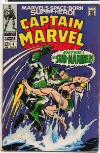 Captain Marvel #4 (1968)