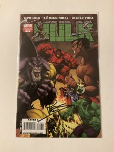 Hulk 10 Variant Near Mint Nm Signed Art Adams Marvel