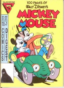 MICKEY MOUSE COMICS DIGEST (1987 GLADSTONE) 5 VF-NM COMICS BOOK